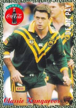 1995 Dynamic Coca-Cola Classic Kangaroos #11 Dean Pay Front